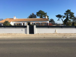 clôture en aluminium à Olonne sur mer