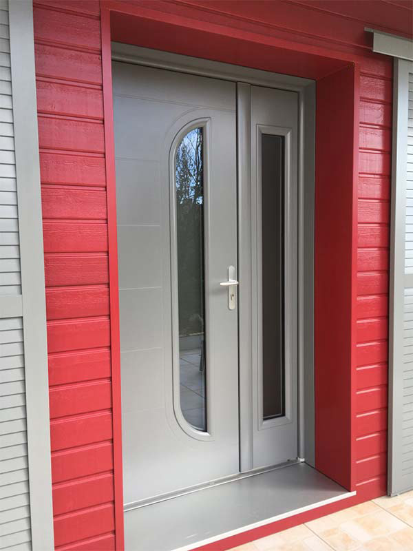 porte entrée aluminium à Olonne sur mer